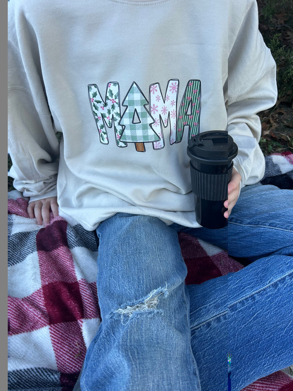 "Mama" Christmas Sweatshirt